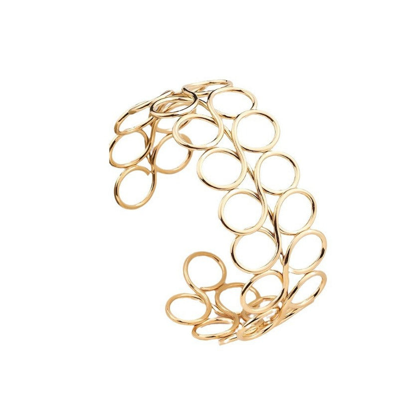 Wholesale Personalized Titanium Steel Trendy Fashion Hollow Stainless Steel Bracelet